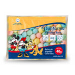 Algodão Hidrófilo 40g Bolinha Colorido Mickey & Amigos