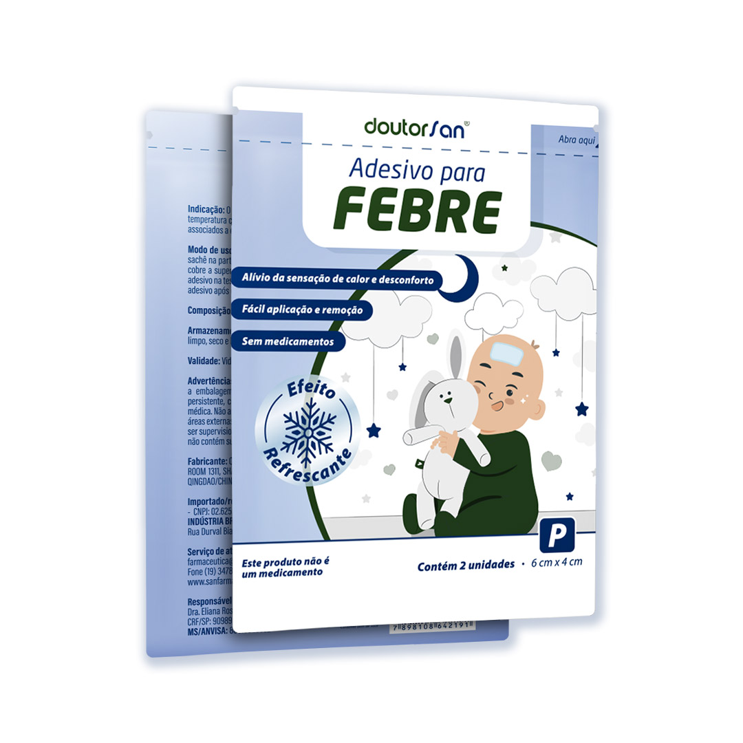 Adesivo para Febre DoutorSan – Pequeno